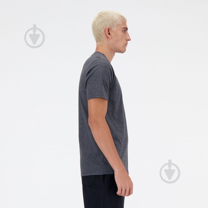 Футболка New Balance NEW BALANCE HEATHER TECH TEE MT41070BKH р.S чорний - фото 2