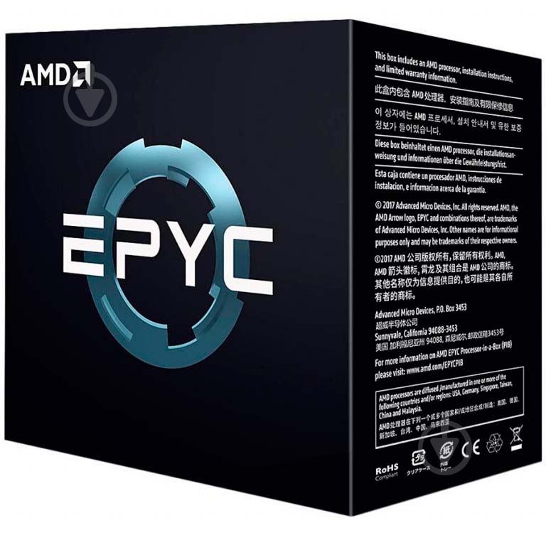 Процессор AMD Epyc 7252 3,1 GHz Socket SP3 Box (100-100000080WOF) - фото 1 Процессор AMD Epyc 7252 3,1 GHz Socket SP3 Box (100-100000080WOF) - фото 1