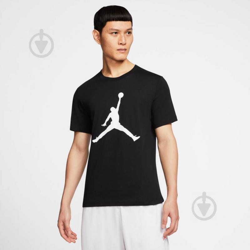 Футболка Jordan M J JUMPMAN SS CREW CJ0921-011 р.2XL черный - фото 3