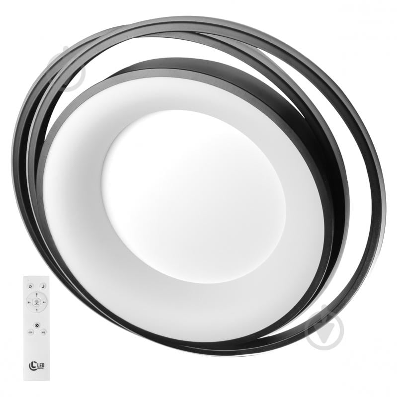 Світильник стельовий LED CONCEPT LED RINNEЕN R RC 110 Вт білий із чорним 2800-6000 К - фото 1