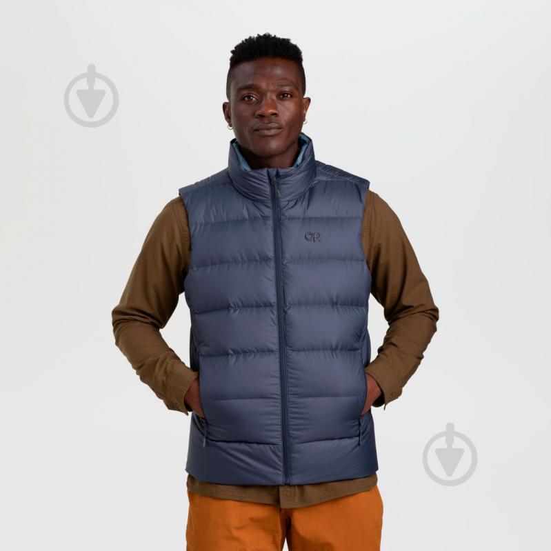 Жилет Outdoor Research MEN'S COLDFRONT DOWN VEST 283186-1289 р.S синий - фото 2