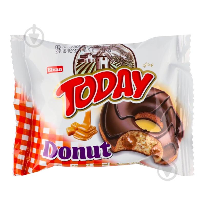Пончик Elvan в глазури с карамелью Donut Today м/у 50 г 50 г - фото 8 Пончик Elvan в глазури с карамелью Donut Today м/у 50 г 50 г - фото 8