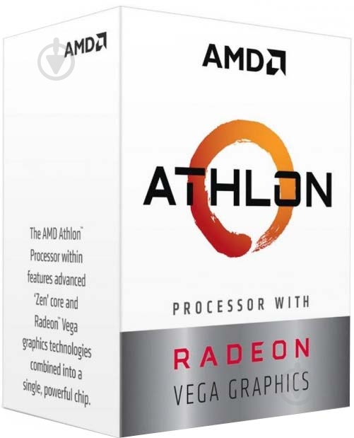 Процессор AMD Athlon 240GE 3,5 GHz Socket AM4 Box (YD240GC6FBBOX) - фото 2