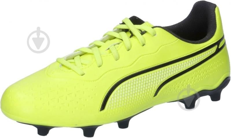 Бутсы Puma King Match Fg/Ag Jr 107573 р.36,5 зеленый - фото 3