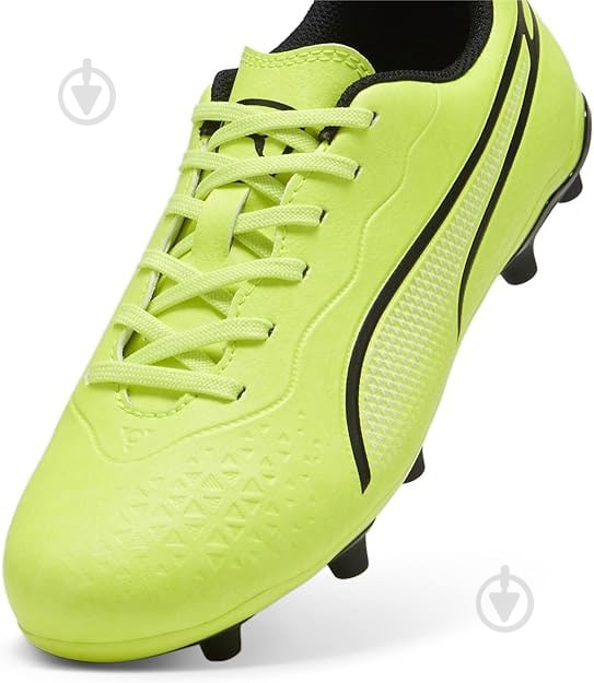 Бутсы Puma King Match Fg/Ag Jr 107573 р.36,5 зеленый - фото 4