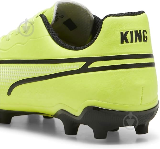 Бутсы Puma King Match Fg/Ag Jr 107573 р.36,5 зеленый - фото 7