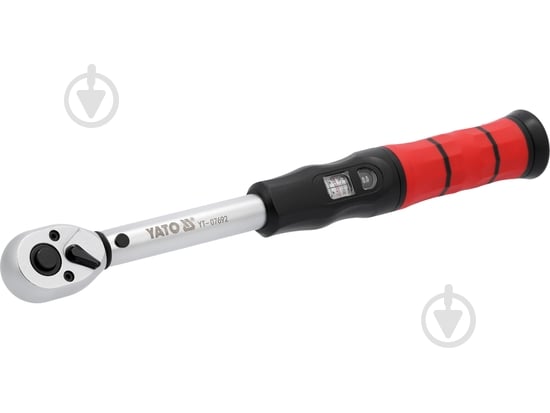 Ключ динамометричний YATO 3/8" 310 мм YT-07692 - фото 2 Ключ динамометричний YATO 3/8" 310 мм YT-07692 - фото 2