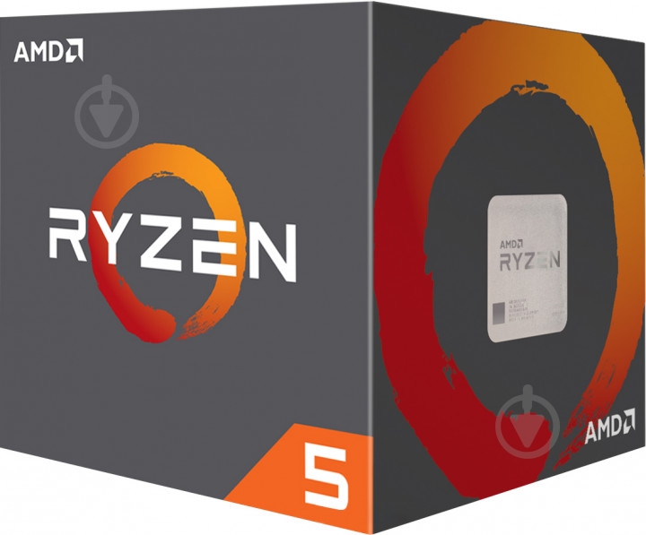 Процесор AMD Ryzen 5 2600 3,4 GHz Socket AM4 Box (YD2600BBAFBOX) - фото 1