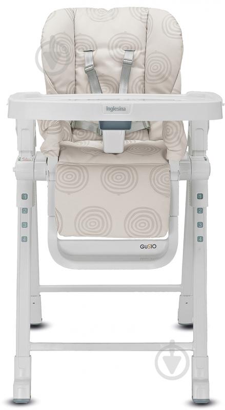 Стульчик для кормления Inglesina White Gusto Coconut AY94G3CNF - фото 1