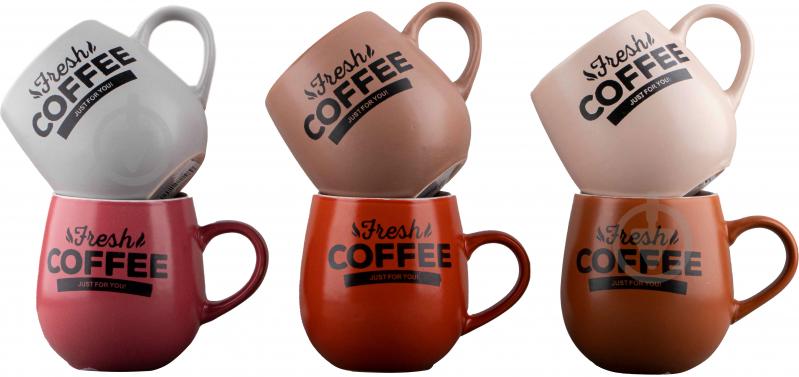 Чашка Vittora VT-C-48550 Coffeе 550 мл керамика - фото 2 Чашка Vittora VT-C-48550 Coffeе 550 мл керамика - фото 2