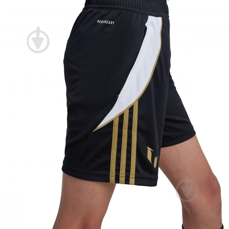 Шорти Adidas MESSI SHORT Y IZ2995 р. 152 чорний - фото 4