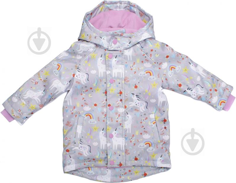 Куртка дитяча для дівчинки Luna Kids LK-201-4 р.92 різнокольоровий - фото 2