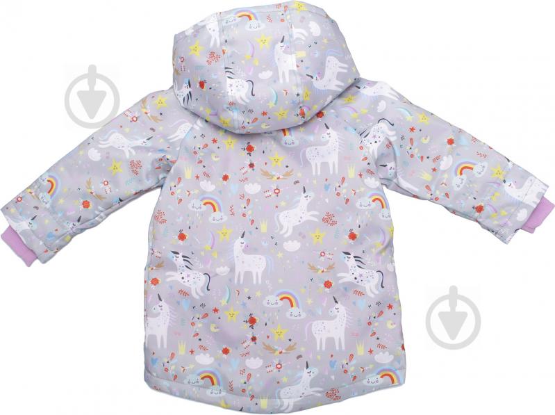 Куртка дитяча для дівчинки Luna Kids LK-201-4 р.92 різнокольоровий - фото 3