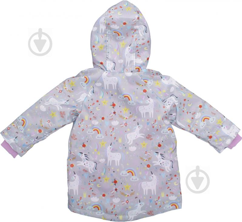 Куртка дитяча для дівчинки Luna Kids LK-201-4 р.92 різнокольоровий - фото 5