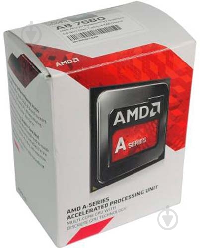 Процессор AMD AMD A8-7680 X4 3,5 GHz Socket FM2+ Box (AD7680ACABBOX) - фото 2