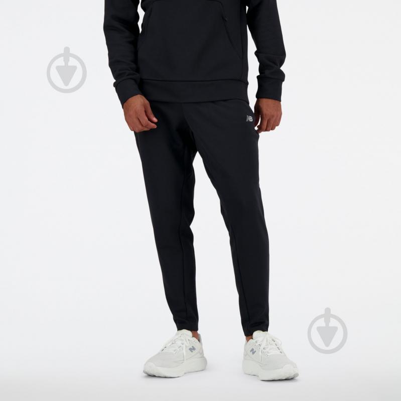 Брюки New Balance TECH KNIT PANT MP41143BK р. L черный - фото 1