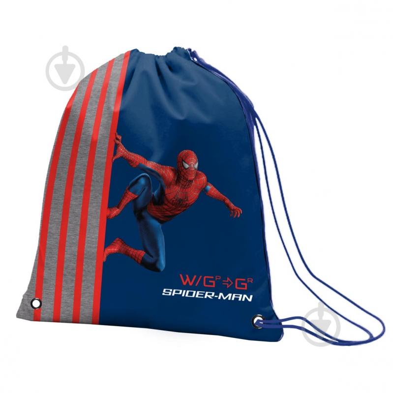Сумка для обуви YES SB-10 Marvel.Spiderman синий - фото 1