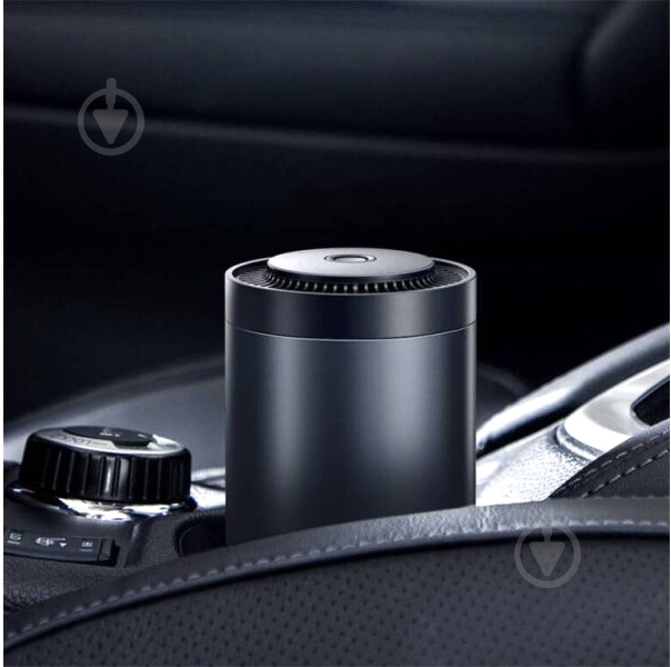 Нейтралізатор запаху на панель приладів BASEUS Ripple Car Cup Holder Air Freshene Black (SUXUN-BW01) одеколон - фото 6