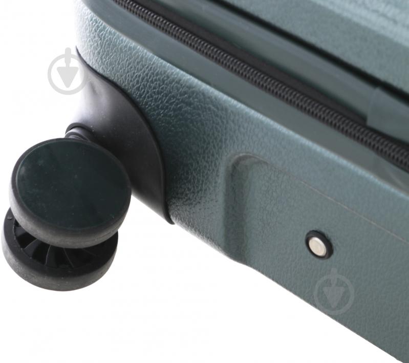 Чемодан Indigo 19117 40 л темно-зеленый 49х37х23 см - фото 5 Чемодан Indigo 19117 40 л темно-зеленый 49х37х23 см - фото 5