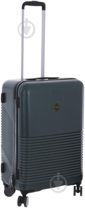 Чемодан Indigo 19117 40 л темно-зеленый 49х37х23 см - фото 2 Чемодан Indigo 19117 40 л темно-зеленый 49х37х23 см - фото 2