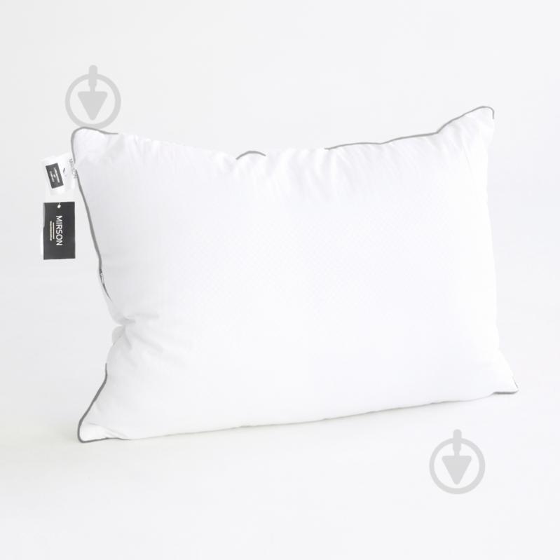 Подушка №2758 Royal Silver Memory foam средняя MirSon 40x40 см белый - фото 2