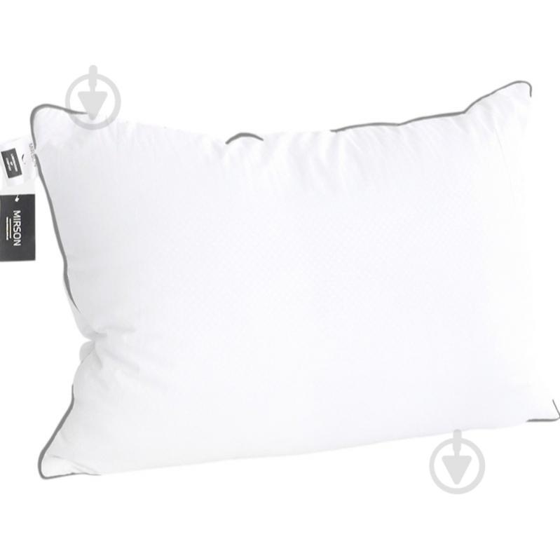 Подушка №2758 Royal Silver Memory foam средняя MirSon 40x40 см белый - фото 1