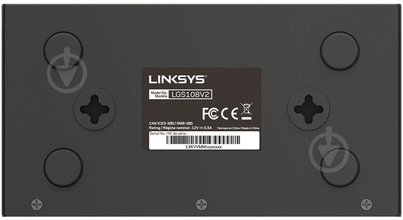 Комутатор Linksys LGS108P-EU - фото 7