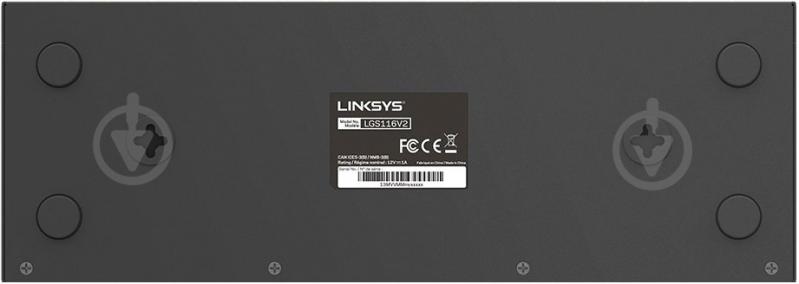 Комутатор Linksys LGS116-EU - фото 7