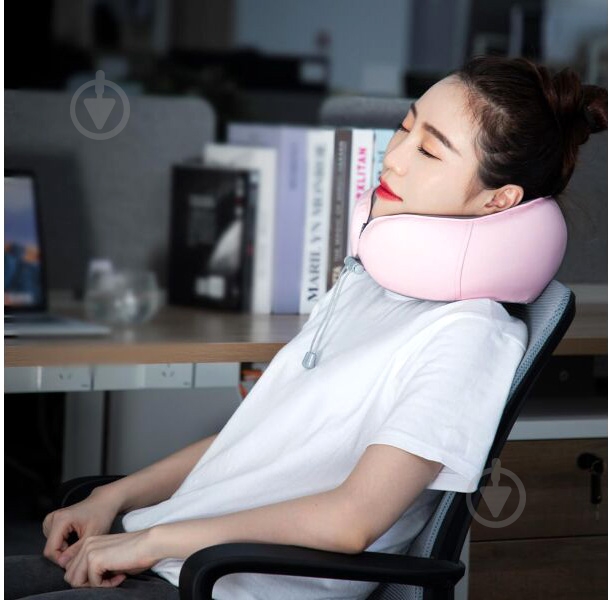 Подушка автомобільна BASEUS Thermal Series Memory Foam Pink - фото 6