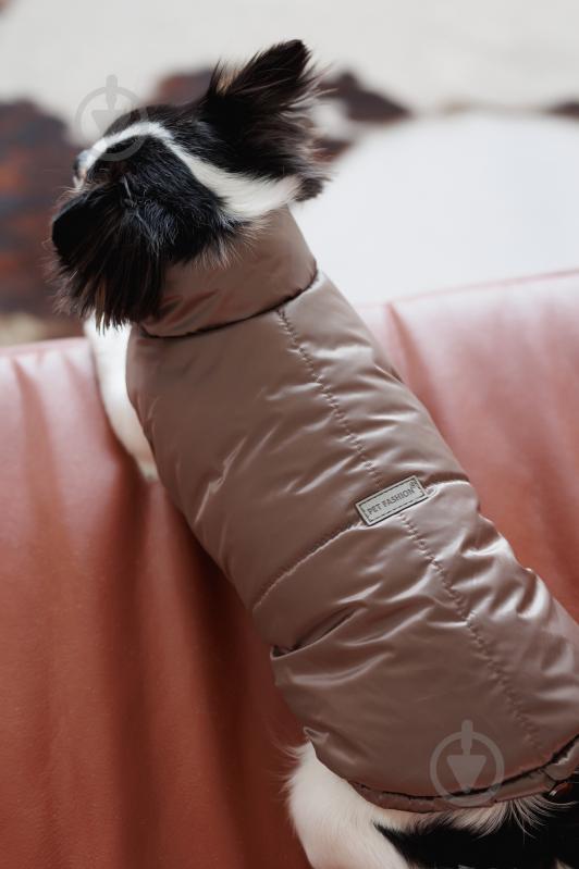 Жилет Pet Fashion Hardy ХS-2 коричневый - фото 5
