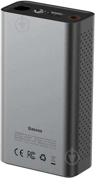 Компресcор автомобильный BASEUS Energy Source Inflator Pump Tarnish (CRCQB02-0A) - фото 3