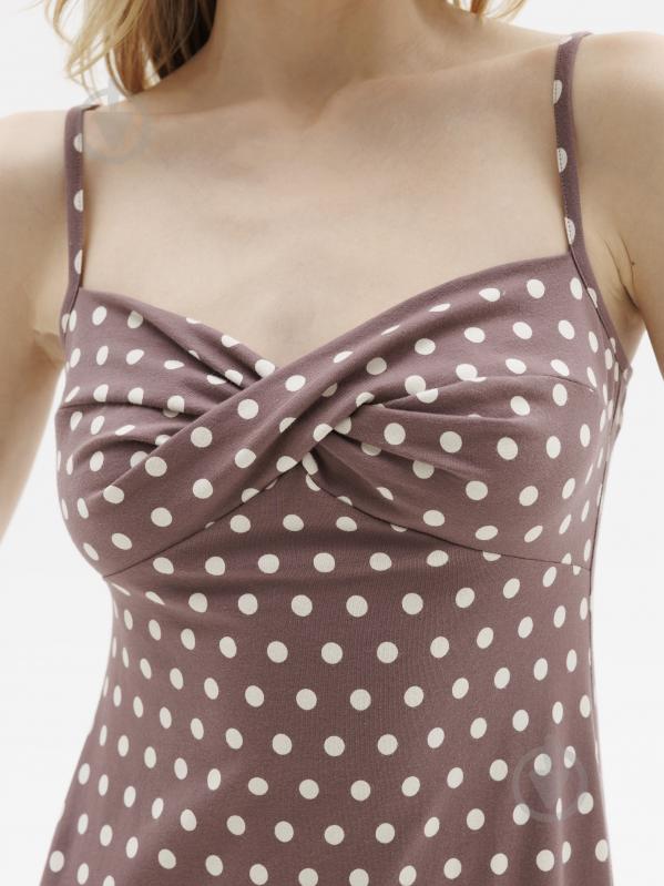 Ночная рубашка Roksana MIDNIGHT GRASE №1556/16327 р.M коричневый - фото 2