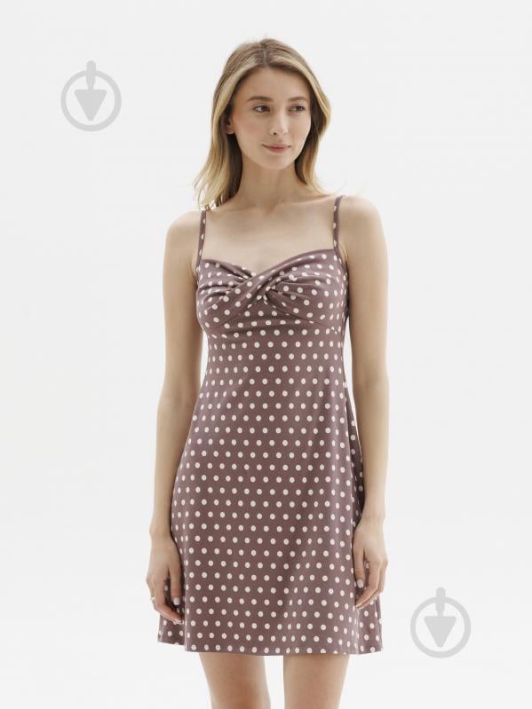 Ночная рубашка Roksana MIDNIGHT GRASE №1556/16327 р.M коричневый - фото 1