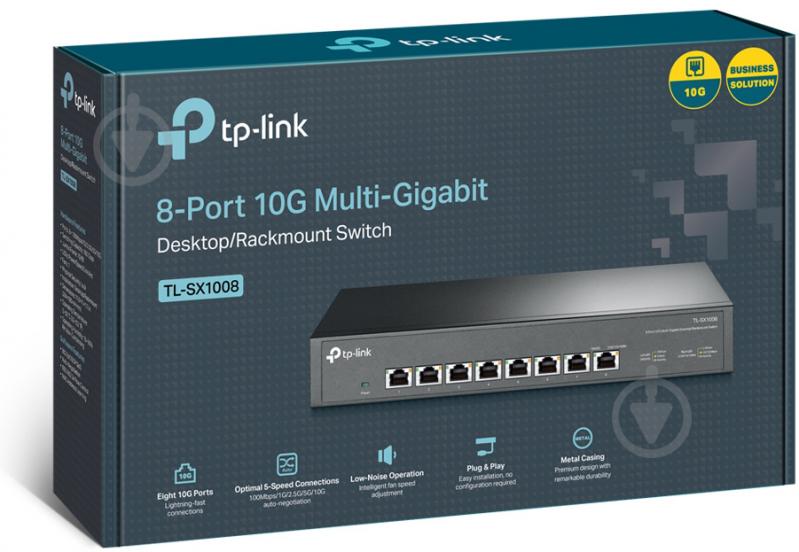 Комутатор TP-Link TL-SX1008 - фото 5