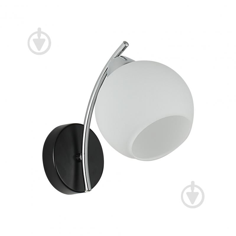 Бра Miorro Vanessa 225х135х200мм 40 Вт E27 черный хром 51-311-163 - фото 1 Бра Miorro Vanessa 225х135х200мм 40 Вт E27 черный хром 51-311-163 - фото 1