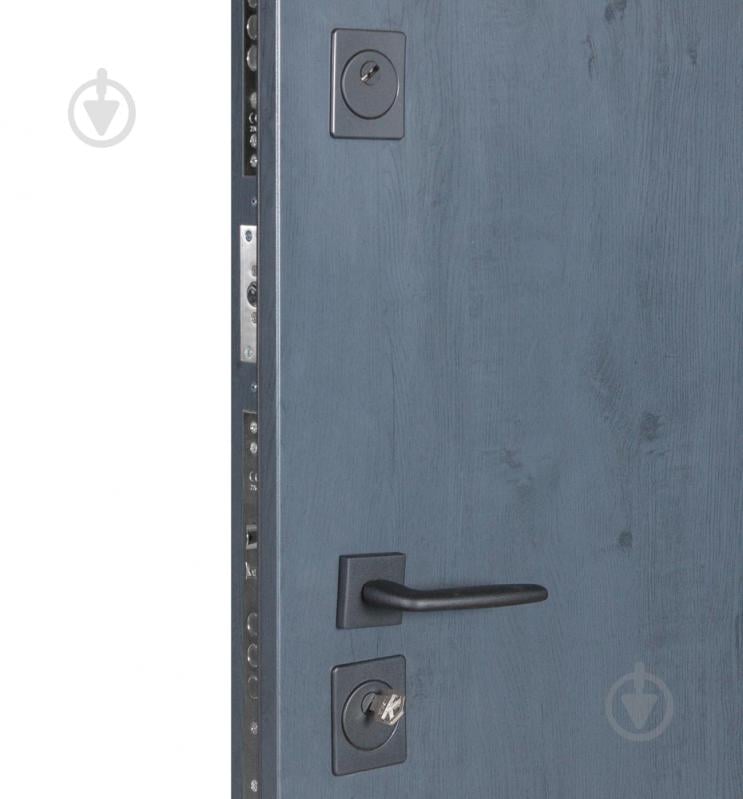 Двері вхідні Булат Термо Хаус 710 темний антрацит / білий атласний 2050x950 мм праві - фото 5 Двері вхідні Булат Термо Хаус 710 темний антрацит / білий атласний 2050x950 мм праві - фото 5