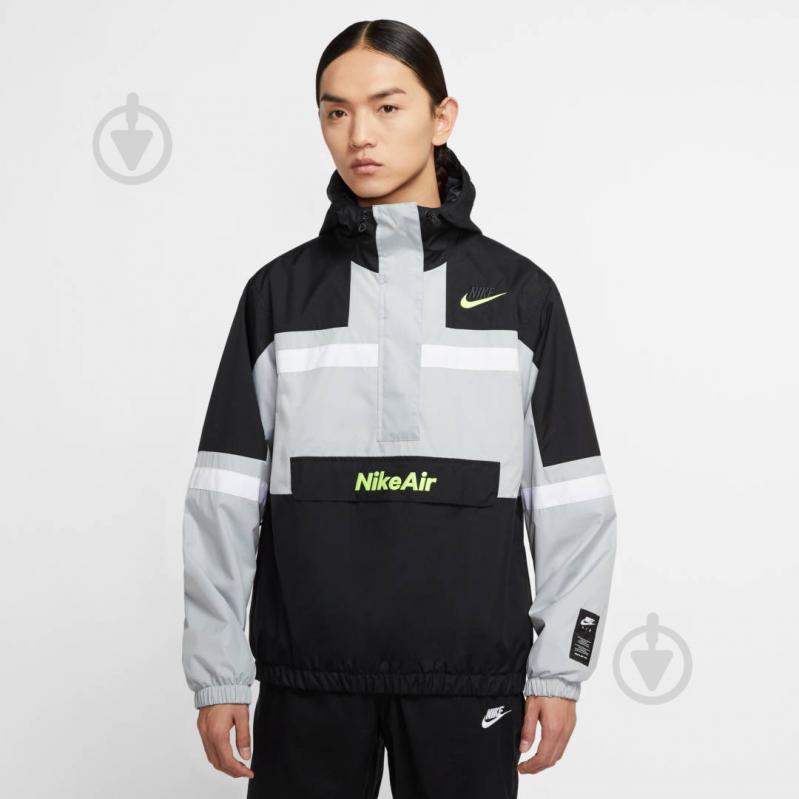 Вітрівка чоловіча демісезонна Nike M NSW NIKE AIR JKT WVN CJ4834-077 р.L сіра - фото 1