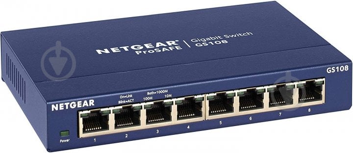 Коммутатор NETGEAR GS108GE - фото 2