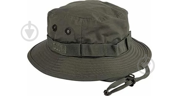 Панама 5.11 Tactical BOONIE HAT RANGER GREEN 89422-186 р.L/XL зеленый - фото 1