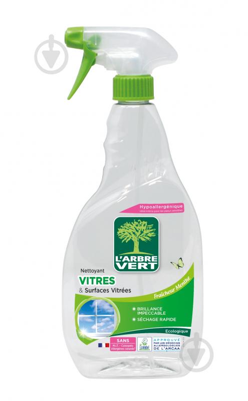 Средство моющее для стекла и зеркал L'Arbre Vert 0,74л - фото 1