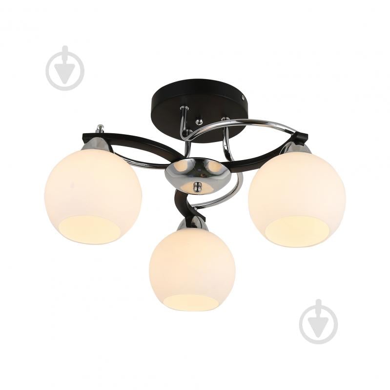 Люстра Miorro Vanessa 3x40 Вт E27 чорний хром 51-311-164 - фото 2 Люстра Miorro Vanessa 3x40 Вт E27 чорний хром 51-311-164 - фото 2