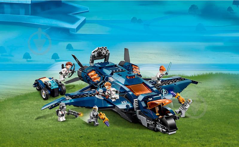 Конструктор LEGO Super Heroes Уникальный Квинджет Мстителей 76126 - фото 8