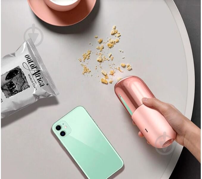 Пылесос автомобильный BASEUS C1 CLEANER PINK - фото 5