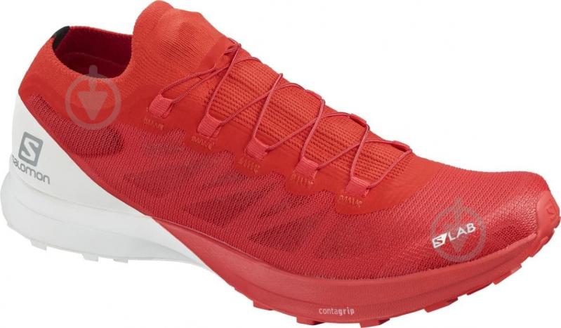 Кроссовки мужские демисезонные Salomon S/LAB SENSE 8 RACING L40751500 р.39 1/3 красные - фото 2