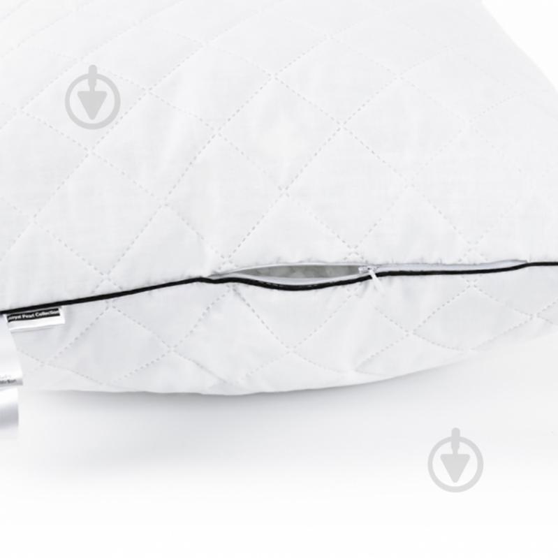 Подушка №1488 Royal Pearl Memory foam пружна MirSon 40x40 см білий - фото 4