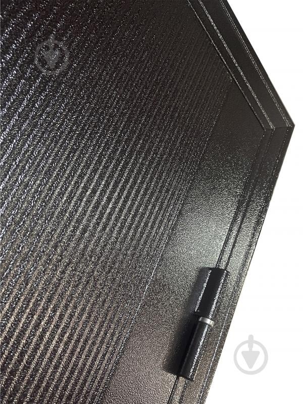 Дверь входная Двері БЦ Хотин (спил коньячный) медь 2050х860 мм правая - фото 5