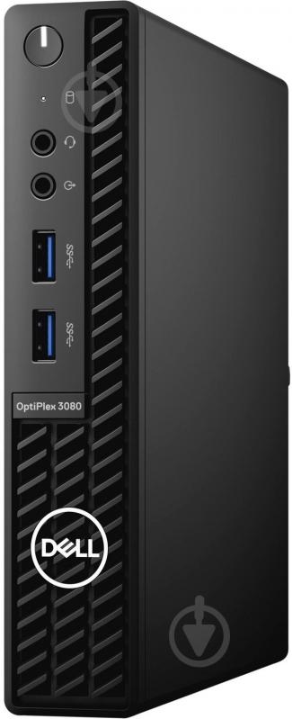 Неттоп Dell OptiPlex 3080 MFF (N011O3080MFF) black - фото 2