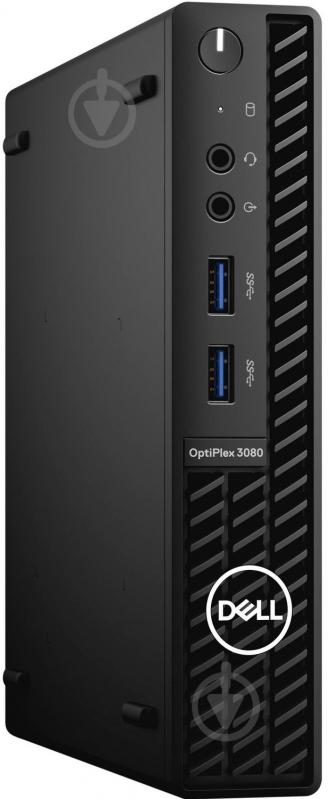 Неттоп Dell OptiPlex 3080 MFF (N011O3080MFF) black - фото 3