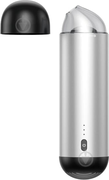 Пилосос автомобільний BASEUS CAPSULE CORDLESS VACUUM CLEANER SILVER - фото 1