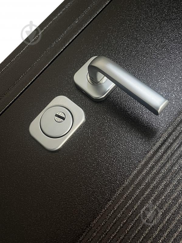 Дверь входная Двері БЦ Хотин (спил коньячный) медь 2050x960 мм левая - фото 5 Дверь входная Двері БЦ Хотин (спил коньячный) медь 2050x960 мм левая - фото 5